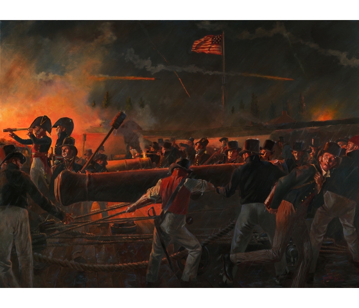 WBritain presents The Art of Don Troiani "Our Flag Was Still There"