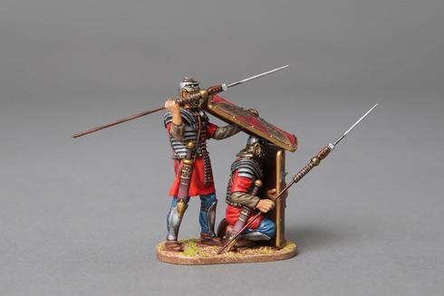 Thomas Gunn Miniatures ROM004A Repel Cavalry (red) Roman Empire
