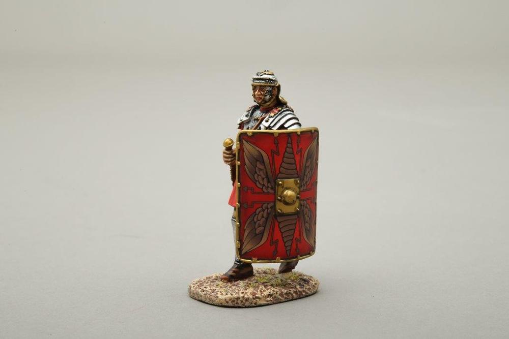 Thomas Gunn Miniatures ROM019A Marching Roman (red shield) NEW RELEASE Roman Empire