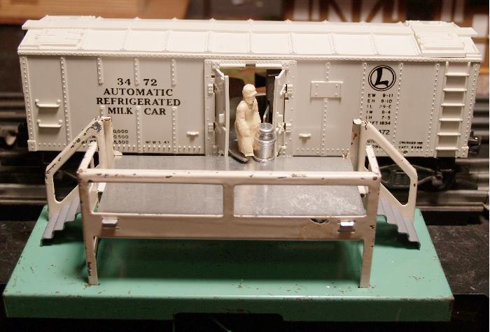 lionel milk car platform